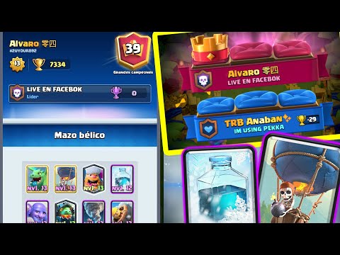 NEW BALLOON FREEZE DECK   👈 Alvaro 零四  Clash Royale