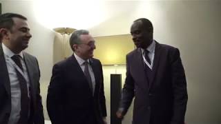 Meeting of Foreign Ministers of Armenia and Rwanda
