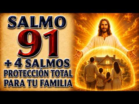 SALMO 91 + SALMO 7, 34, 27 Y 121 | TOTAL PROTECCIÓN PARA TUS FAMILIA
