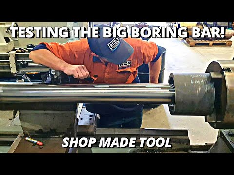 Testing the BIG Boring Bar | Shop Made Tools