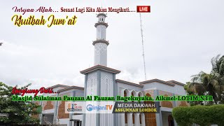 Download lagu ⭕ [LIVE] KHUTBAH JUM'AT -  Ustadz Zainul Arifin, Lc. حفظه الله تعالى mp3