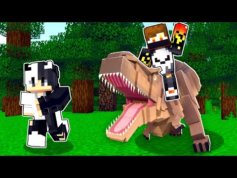 We Time Travel 😱 To Jurassic world In Minecraft