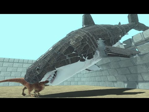 Megalodon Sea Monster Animal Revolt Battle Simulator