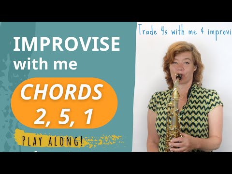 Improvise with Jelske on a 2, 5, 1 chord progression