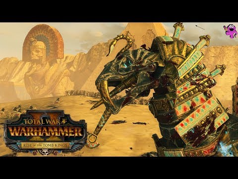 Tomb Kings vs. Dark Elves - Mortal Empires Multiplayer - Total War Warhammer 2 Gameplay