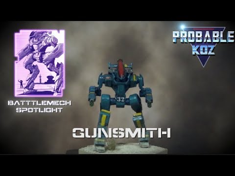 BattleTech BattleMech Spotlight - Gunsmith