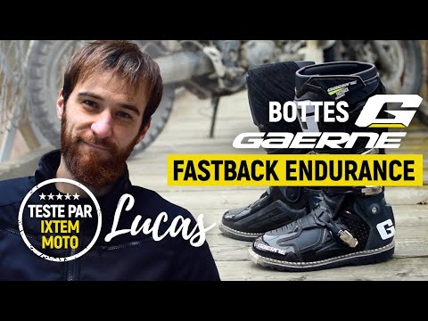 Test des bottes GAERNE Fastback Endurance