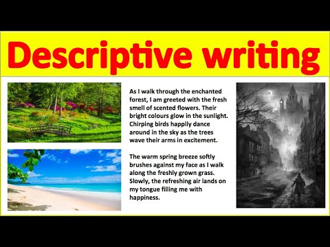 , title : 'Descriptive writing using 5 senses ✍️ | How to write the perfect piece of descriptive writing'