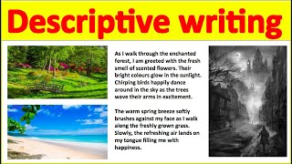 Descriptive writing using 5 senses ✍️ | How to write the perfect piece of descriptive writing