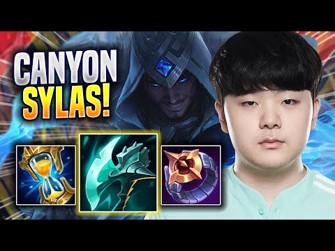CANYON CHILLING WITH SYLAS! - DK Canyon Plays Sylas JUNGLE vs Graves! | Season 2023