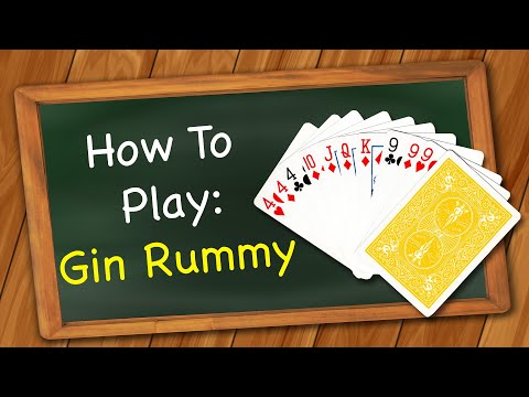 How to play Gin Rummy