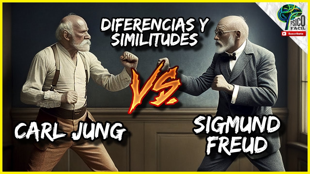 ¿Cuál es la diferencia entre la teoría de la mente de Carl Jung con el