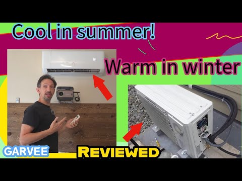 12,000 BTU Mini Split AC/Heat Pump, Inverter, 21 SEER2, WiFi, 750 Sq.Ft video review thumbnail