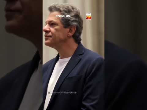 Haddad participa de missa na Sé, em SP