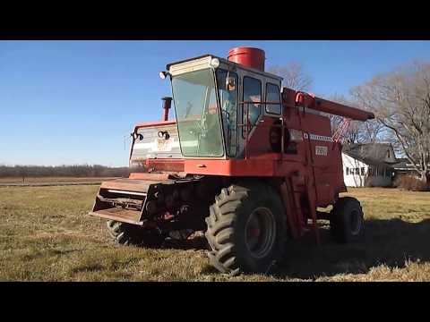 BIG IRON ONLINE AUCTION 12-27-2017: (2nd VIDEO)1980 Massey Ferguson 760 4x4 Combine DG6663