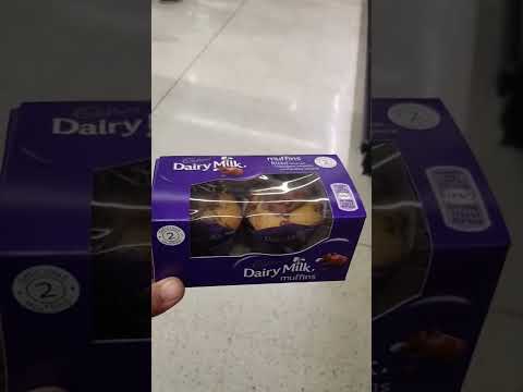 Cadbury dairy milk chocolate filled muffins