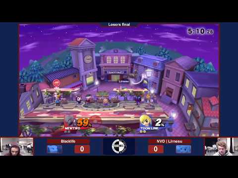 GG Bergen Laksevåg 48 - Blacklife vs Lirnesu - Losers Finals - Smash 4
