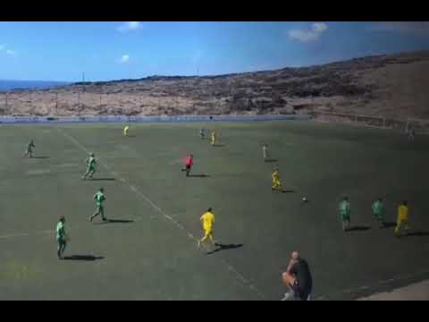 3 -0  gol de Chiqui At Restinga ante el CD Verdellada