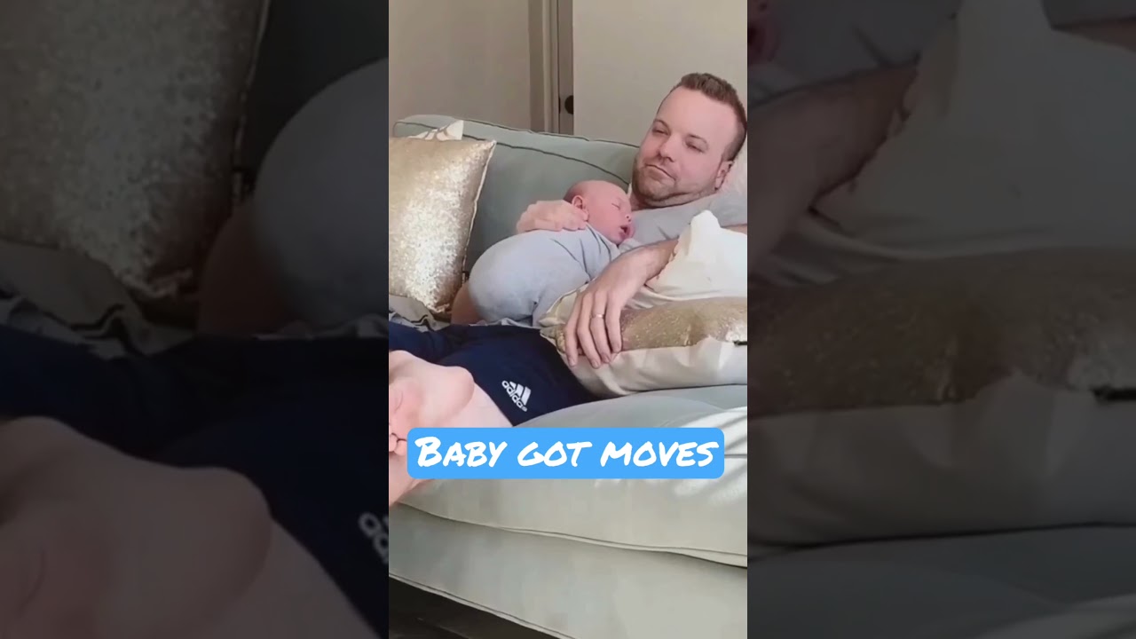 Baby dancing to rap music asleep #shorts #baby #dance