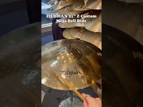 ZILDJIAN 21” Z Custom Mega Bell Ride | Sound Demo #CymbalThursday @tstdrumroom