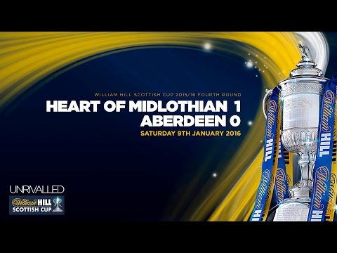Heart of Midlothian 1-0 Aberdeen | William Hill Scottish Cup 2015/16 - Round 4