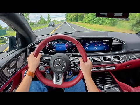 2025 Mercedes-AMG GLE 63S Coupe - POV Test Drive (Binaural Audio)