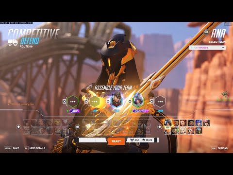 75% Accuracy! Gale INSANE #1 Ana Overwatch 2 Season 13 Top 500 Gameplay