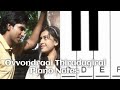 Ovvondraai Thirudugirai | Piano Notes | Jeeva | Isai. com