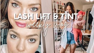 VLOG | Halfway through Whole30 | Costco Haul | Lash Lift & Tint | Recent Baby Finds