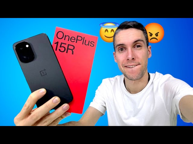 Vídeo relacionado con OnePlus 15R 12GB RAM + 256GB Almacenamiento, Smartphone con IA Snapdragon 8 Gen 5, Pantalla AMOLED 6,83" 165Hz, Batería 7400mAh, Triple Cámara 50MP, Charcoal Black