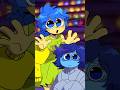Anxiety scares Fear || Inside out 2 #insideout2 #animation #shorts
