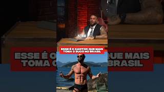 Gustavo Lima se rendeu para o suco? #academia #shape