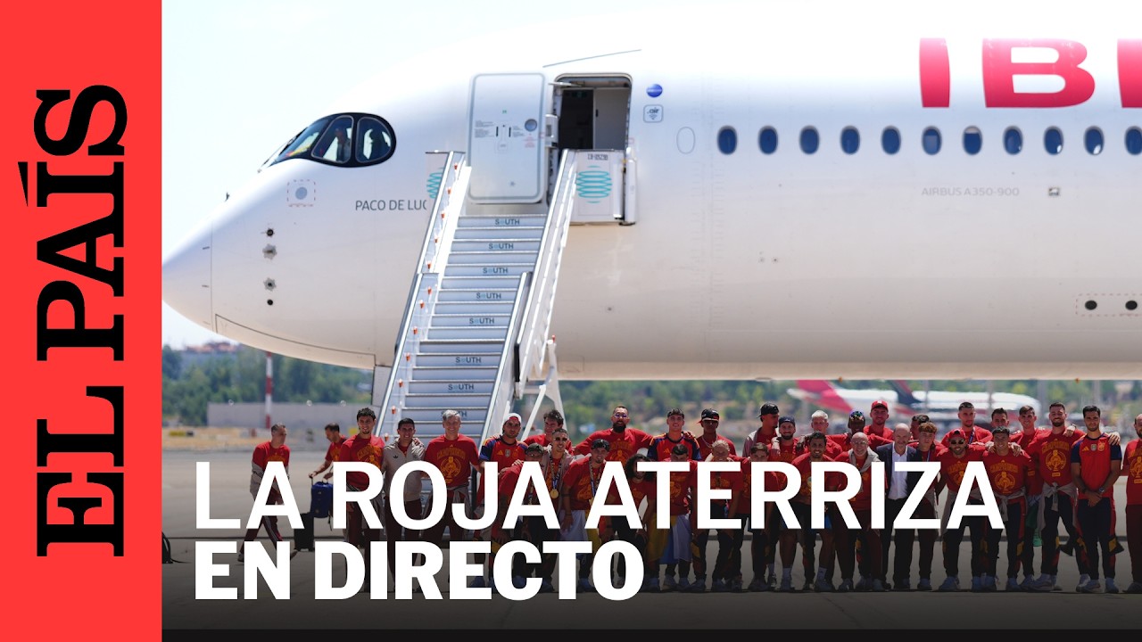 DIRECTO | La selección española regresa a Madrid con el título mundial | EL PAÍS