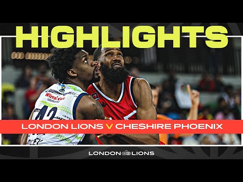 GAME 1: London Lions VS Cheshire Phoenix | 29/04/22 | PLAYOFFS Full Game Highlights