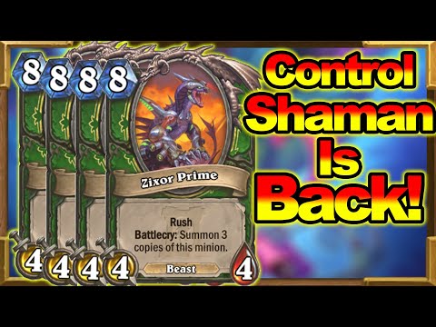 Mind Blowing Game! Control Shaman Obliterates Priest's Deck! Scholomance Academy | Hearthstone
