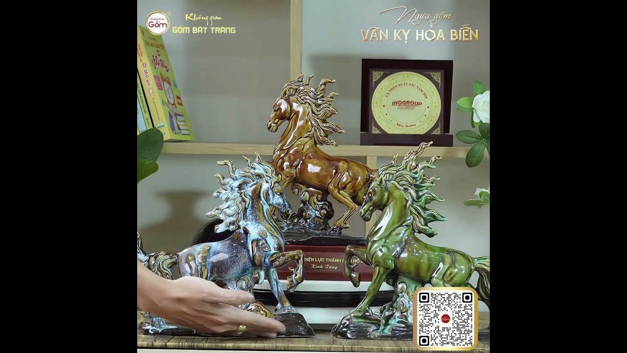 Tượng Ngựa Lam Vân Kỵ Hỏa Biến