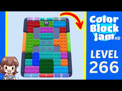 Color Block Jam Level 266 Solution Walkthrough
