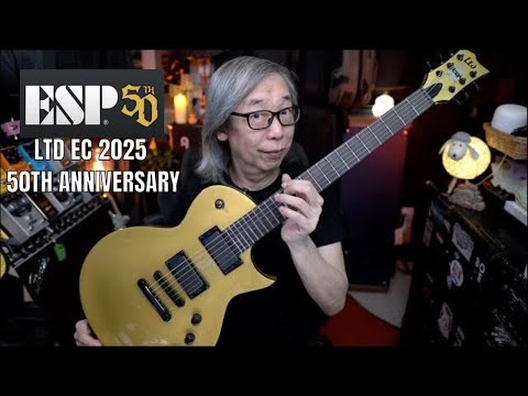 ESP LTD EC-2025 50TH ANNIVERSARY GUITAR w/FREE CASE image 5