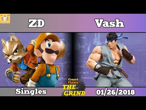 The Grind 12 MM|ZD (Luigi, Fox) vs Vash (Ryu) Grand Finals