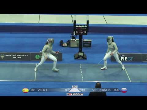 T32 VELIKAIA Sophia - VILA Laia, 29 May Moscow Sabre 2016