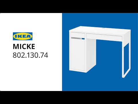 IKEA MICKE desk assembly instructions