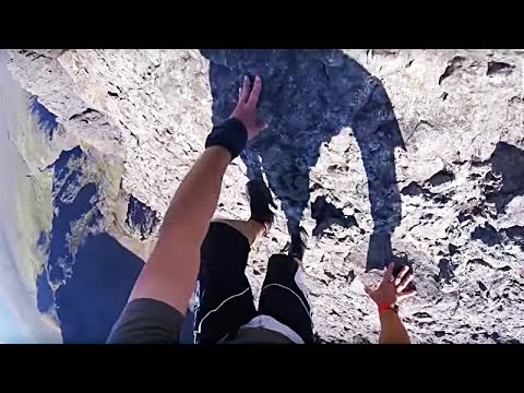 Niet kijken als je hoogtevrees hebt