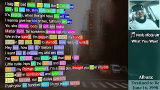 Herb McGruff - What You Want (1998) | Check The Rhyme