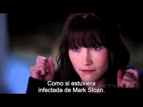 8x22 Grey's Anatomy-Lexie and Mark moment (sub español)