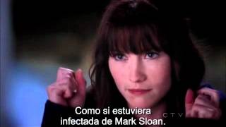 8x22 Grey's Anatomy-Lexie and Mark moment (sub español)