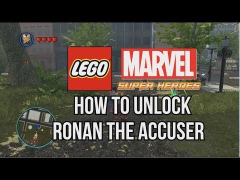 How to Unlock Ronan the Accuser - LEGO Marvel Super Heroes