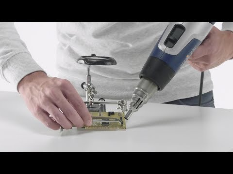 Entlöten elektronischer Bauteile mit Heißluftfön | STEINEL DIY