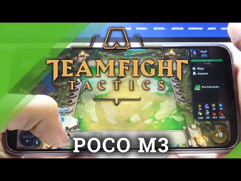 How to Play TFT Mobile  on POCO M3 – Gameplay Test