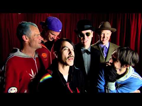 Backstage with Red Hot Chili Peppers