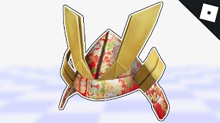 [FREE ITEM] How to get the RED HOLIDAY KABUTO HELMET | Roblox